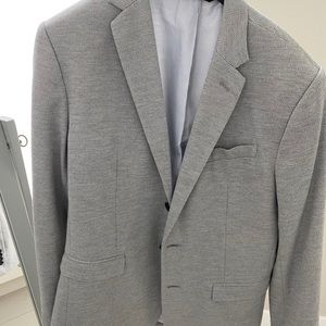 Banana republic gray suit jacket 40r